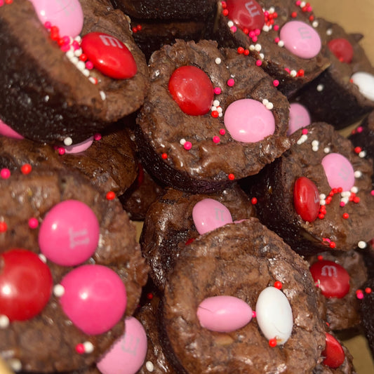 Classic M&M Brownie Bites