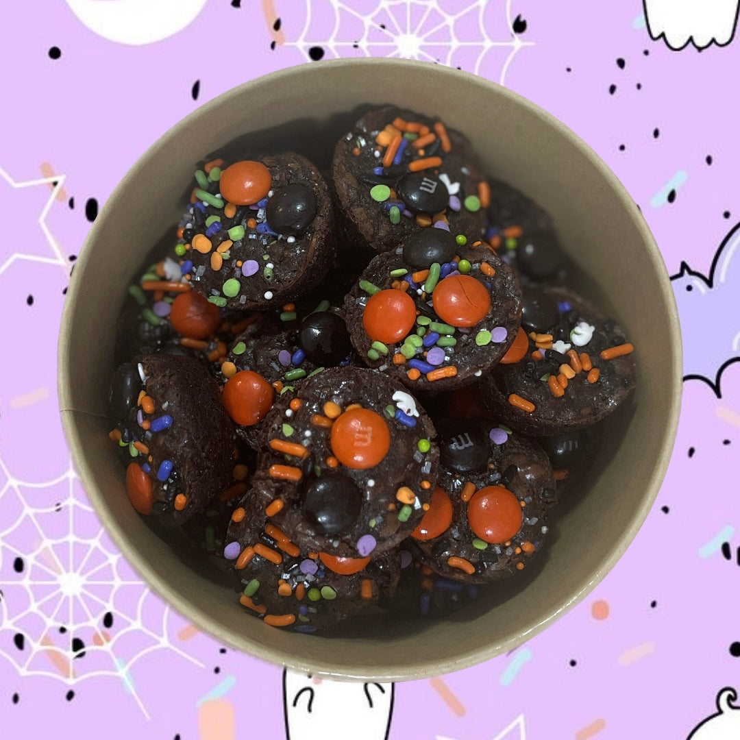 Classic M&M Brownie Bites