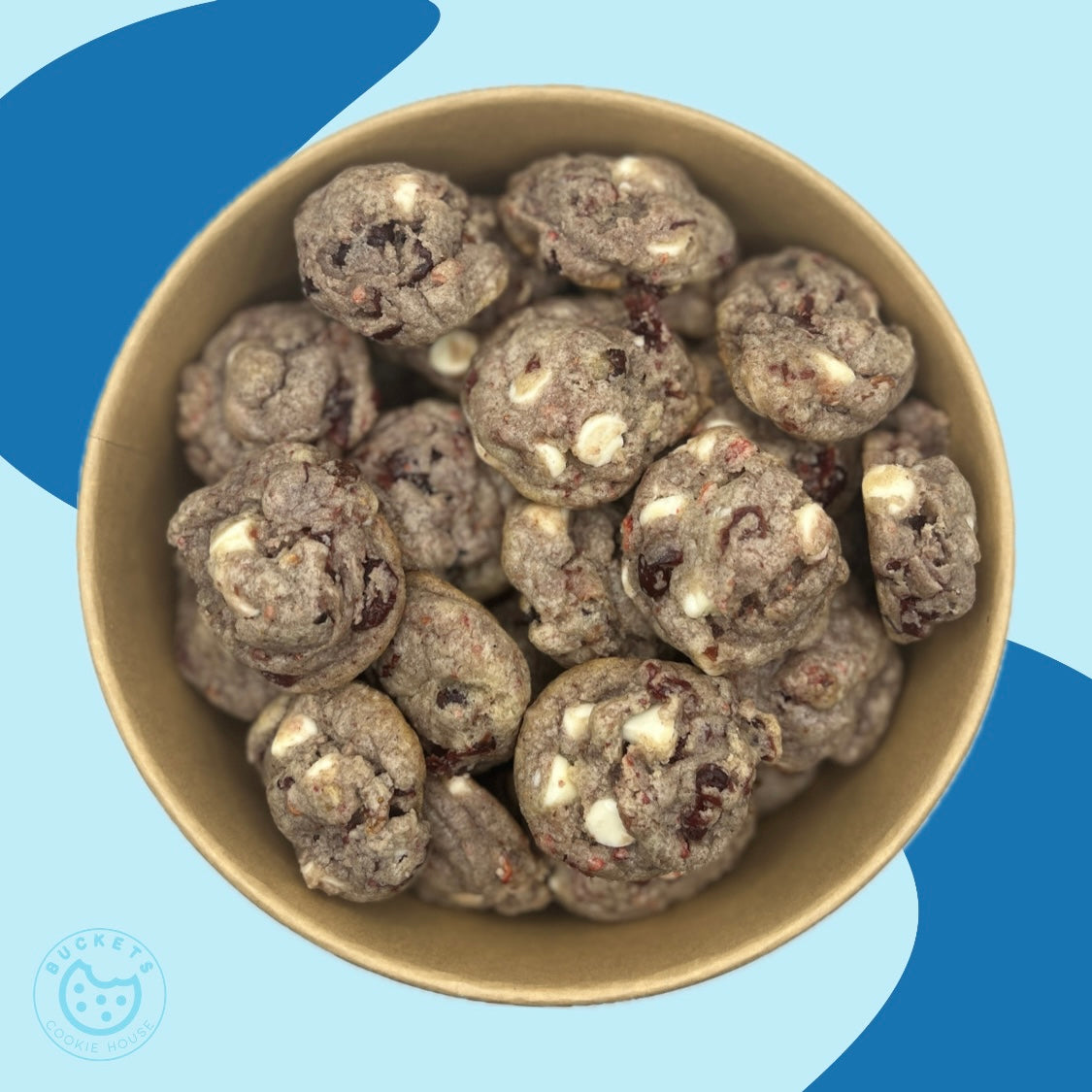White Chocolate Berry Bucket