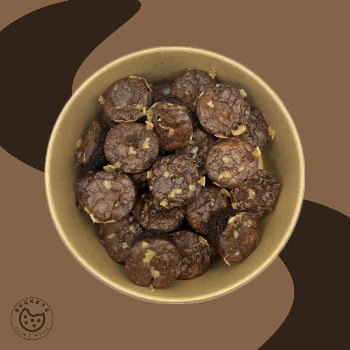 Toffee Chip Brownie Bites