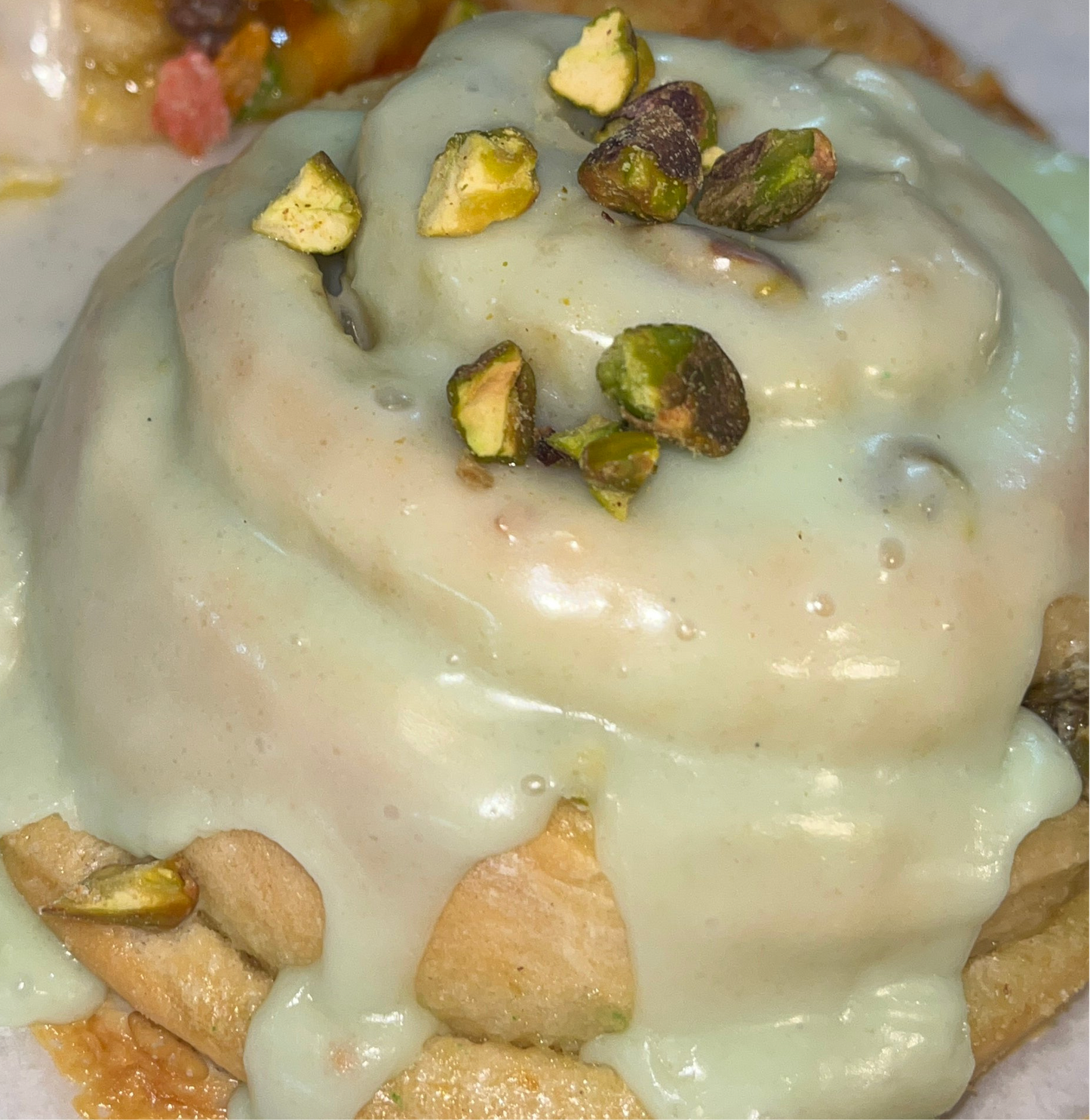 Pistachio Bun - The BIG ONE