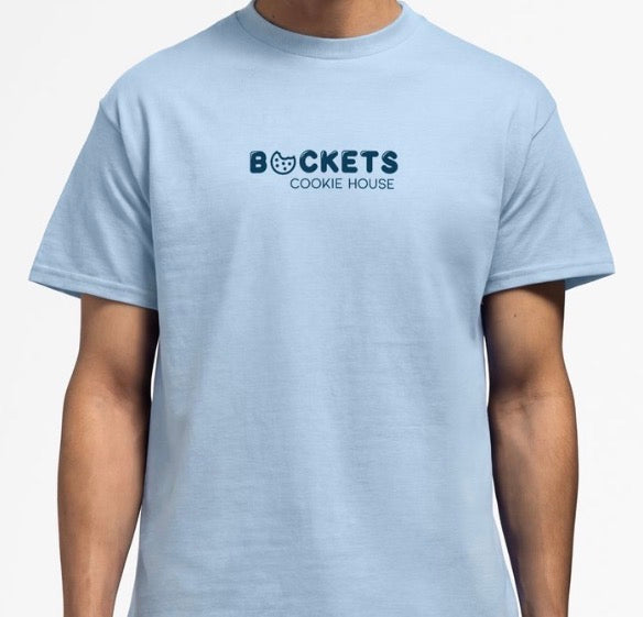 Buckets Blue Tee