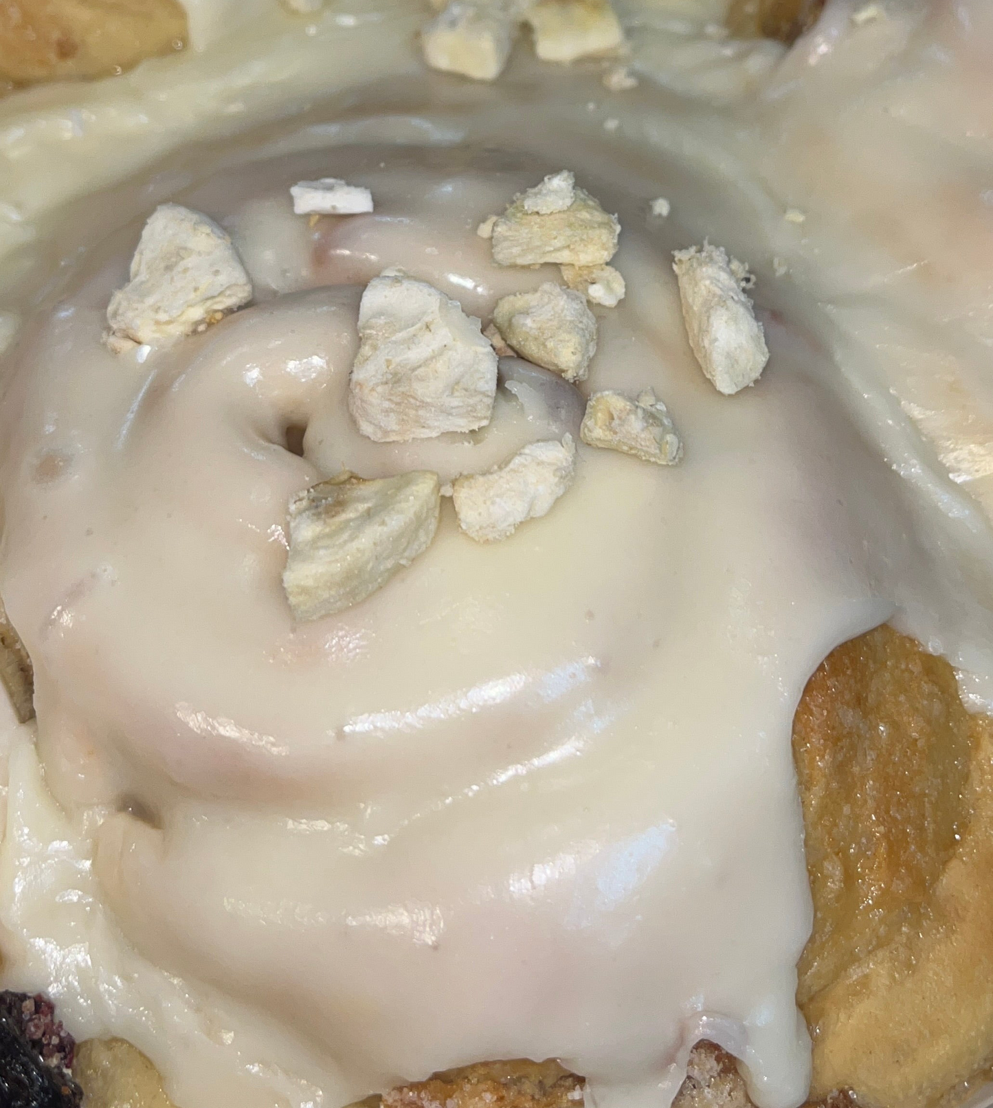 Bananas & Cream Bun - The BIG ONE