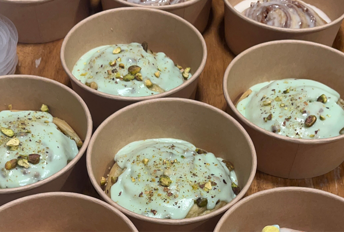 Pistachio Bun - The BIG ONE