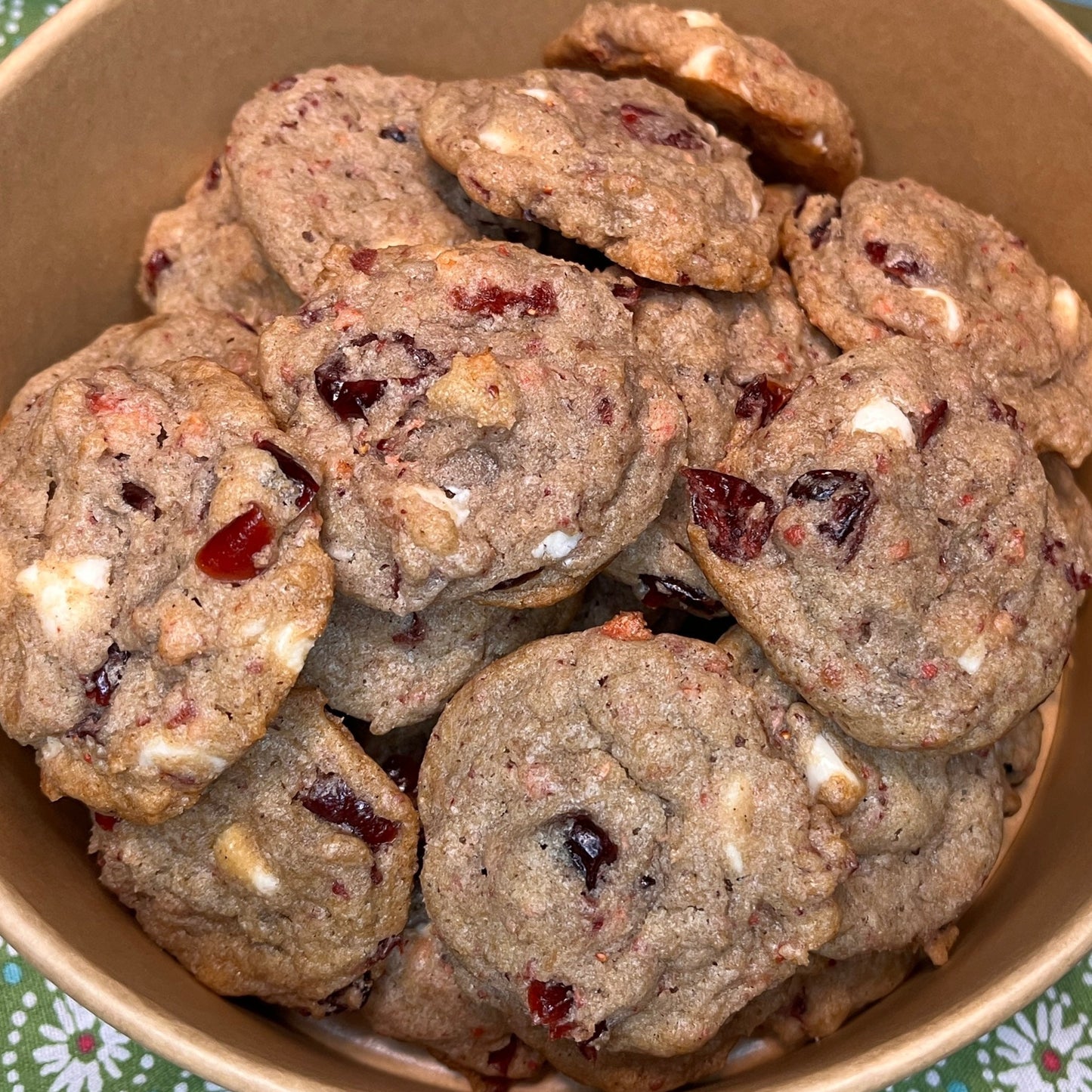 White Chocolate Berry Bucket