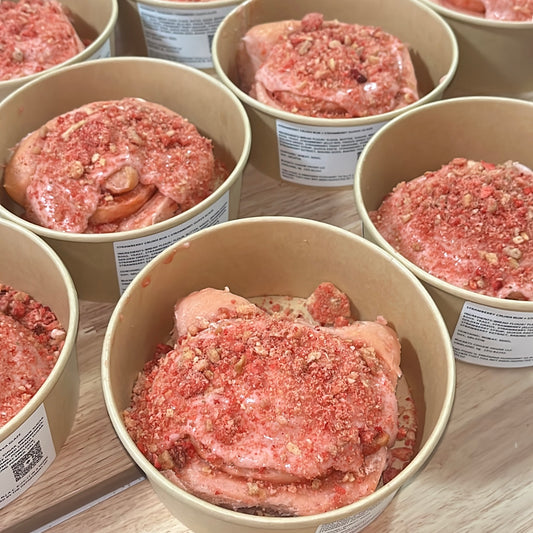 Strawberry Crunch Bun