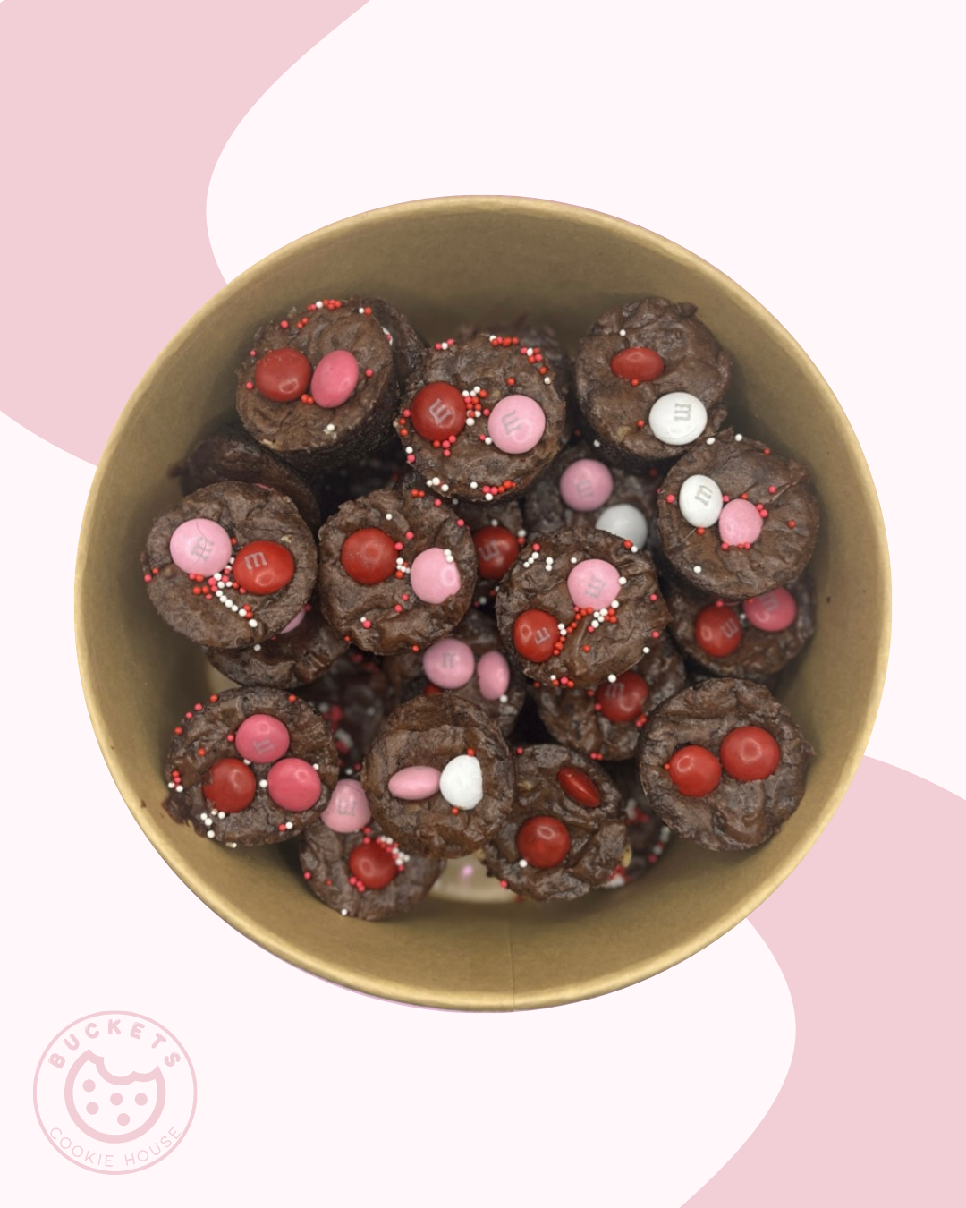 Classic M&M Brownie Bites