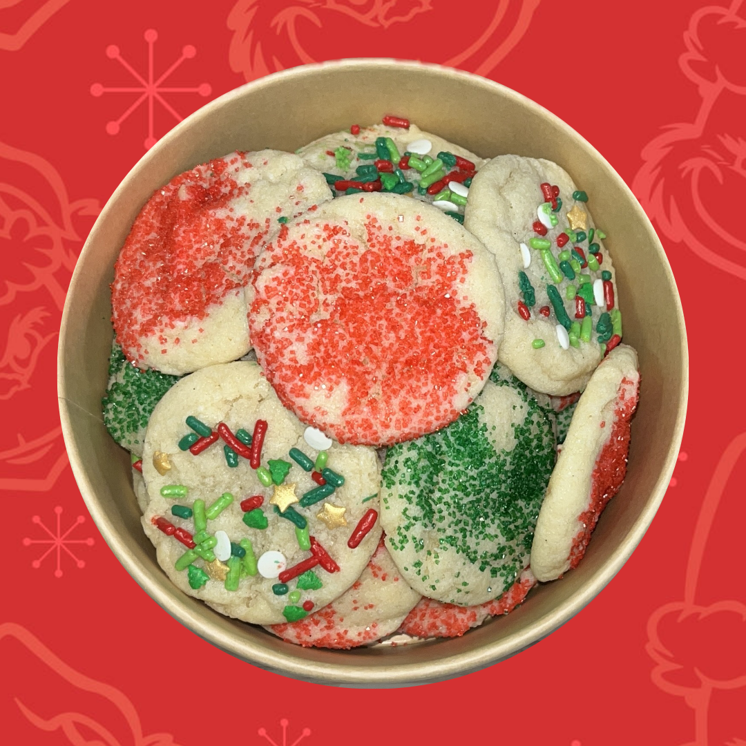 Cubo de galletas de azúcar